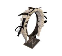 Accessoire de cheveux élégant avec nœud papillon, accessoire de cheveux en tissu, idéal pour améliorer votre regard sur l'événement