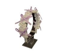 Accessoire de cheveux élégant avec nœud papillon, accessoire de cheveux en tissu, idéal pour améliorer votre regard sur l'événement