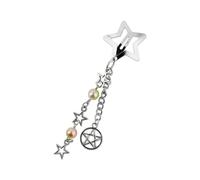 Accessoire de cheveux tendance en alliage avec des motifs de chaîne qui sont portables pour améliorer les festivals de musique et les rassemblements de vos styles
