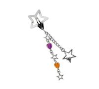 Accessoire de cheveux tendance en alliage avec des motifs de chaîne qui sont portables pour améliorer les festivals de musique et les rassemblements de vos styles