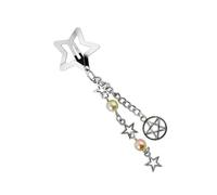 Accessoire de cheveux tendance en alliage avec des motifs de chaîne qui sont portables pour améliorer les festivals de musique et les rassemblements de vos styles