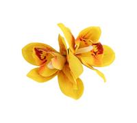 Accessoire de cheveux tendance en tissu élégant avec une prise en main sûre pour une longue durée de vie Double épingle à cheveux fleur