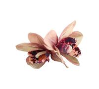 Accessoire de cheveux tendance en tissu élégant avec une prise en main sûre pour une longue durée de vie Double épingle à cheveux fleur