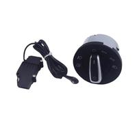 Accessoire de Commutateur Compatible Avec Skoda Pour Octavia 2007 2008 2009 2010 2011 2012 2013 2014, Interrupteur De Phare Automatique, Antibrouillard, Tableau De Bord, Commande À Venir