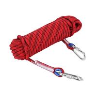 Accessoire de Corde d'escalade 12 mm, Paracorde Longe avec Mousqueton(20m)