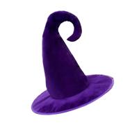 Accessoire de costume de chapeau de sorcière d ' Halloween, Purple
