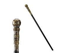 Accessoire de costume de vampire gothique - Élégant - Bâton de marche vintage - Accessoires de pharaon - Sceptre de sorcière - Bâton de marche - Robe Pimp Canes pour Halloween - Carnaval - Mignon