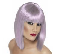 Accessoire De Costume En Perruque Violette Glam