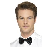 Accessoire De Costume Pour Hommes Femmes Showgirl Avec Nœud Papillon En Sequins