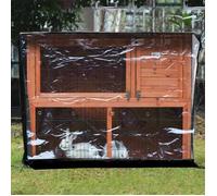 Accessoire de couverture - EINNENFFER - Clapier à lapin - Double couche - Facile à installer - Anti-poussière