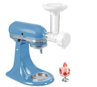 Accessoire de crème glacée aux fruits congelés pour mixeur Kitchenaid - Créez un sorbet maison sain et du yaourt doux - Compatible avec tous les mélangeurs Kitchen Aid - Passe au lave-vaisselle