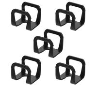 Accessoire de Cric Hydraulique en Acier Noir 2t 5 Pièces 11mm | Pince de Serrage 5x2t, Maintien Antidérapant, Réparation Auto et Changement de Pneu