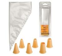 Accessoire de cuisine - IBILI - Kit 10 poches jetables et 10 douilles - 30 cm