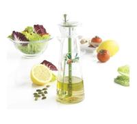 MASTRAD - Mélangeur à Vinaigrette - Création et Conservations Sauces Emulsions - Gradué - Livré Avec Recettes - Acrylique - capacité 300 Ml - Sans BPA, Ecru