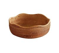 Accessoire de cuisine moderne Panier de rangement à bords ondulés, bol fruits multifonctionnel, organisateur collations, décoration table for salle manger(Grand)