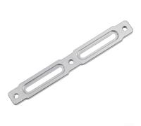 Accessoire de cyclisme en alliage d'aluminium pour VTT : porte-bouteille réglable avec galvanoplastie sous vide et trou de montage standard (argent court)