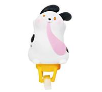 Accessoire de cyclisme, équipement de sport de plein air pour , détails de casque de moto, article cadeau unique, système de montage flexible, figurine de créature douce, idéal pour résister à