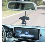 Accessoire de décoration à suspendre au rétroviseur de voiture en forme de chauve-souris gothique pour votre femme et homme - Esthétique - Décoration d'intérieur de voiture - Ornement de pendentif