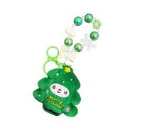 Accessoire de décoration de porte-clés en peluche festif avec un design antidérapant Porte-clés du Père Noël de Noël pour les enseignants étudiants Organisateurs de clés de famille