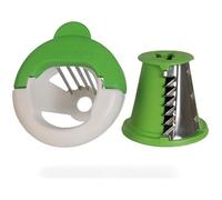 Accessoire de découpe - Moulinex - Cône macédoine - Vert vif - Pour robot ménager - Pièce d'origine