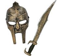 Accessoire de déguisement - 2 accessoires déguisement spartiate masque épée - - jaune - boland 01487 Jaune G