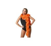 Accessoire de déguisement Boa Plumes Orange 45g Adulte