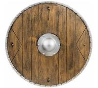 Accessoire de déguisement - bouclier guerrier médiéval viking chevalier 40cm - boland 44044 Marron G
