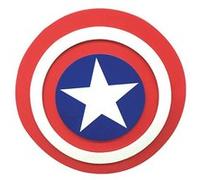 Accessoire de déguisement - bouclier mousse captain america avengers 30cm - rubie's france r34868 Rouge G