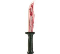 Accessoire de déguisement - couteau sanguinolent ghost face 33cm - chaks fw9019 Rouge G
