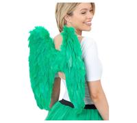 Accessoire De Déguisement En Plumes Vert Ailes D'Ange Jour De La Saint-Patrick