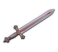 Accessoire de déguisement - épée chevalier médiéval lion rouge mousse eva 45cm - générique 13451 Rouge G