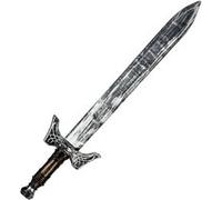 Accessoire de déguisement - épée plastique chevalier médiéval guerrier 68cm - boland 44037 Gris G