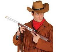 Accessoire de déguisement - fusil carabine long rifle cow-boy western 68cm - guirca 18522 Marron G