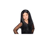 Accessoire de déguisement - HORRORSHOP - Sorcière enfant perruque noire - Pour Halloween et la Nuit de Walpurgis