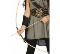 Accessoire de déguisement - kit archer arc bois 1m 3 flèches ventouse adulte - guirca 17413 Gris G