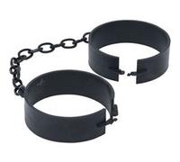 Accessoire de déguisement - menottes chaînes plastique noir prisonnier bagnard - guirca 16515 Noir G