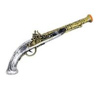 Accessoire de déguisement - pistolet à silex plastique pirate 42cm - guirca 18525 Gris G