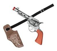 Boland 54383 Kit de Cowboy (Pistolet et Ceinture avec Licol), Multicolore, 23 cm/100 cm