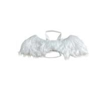 Accessoire de déguisement pour Animaux de Compagnie de, White M | Conception de vêtements en peluche, tissu doux, attrait de photo