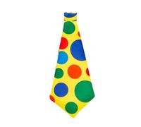 P'TIT Clown - 14525 - Cravate Géante de Clown - 50 X 20 cm - Multicolore - Adulte, Unisexe - Accessoire Déguisement Cirque, Carnaval, Cosplay, Fête Costumée, Spectacle, Costume Humoristique