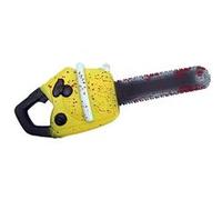 Accessoire de déguisement - scie mécanique ensanglanté plastique 46x15cm jaune - unimasa 200298 Jaune G