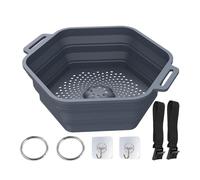 Accessoire de douche pour bain de glace - Pomme de douche pliable à eau froide, connecteur de à refroidissement rapide, largement utilisé dans une en silicone | Seau tonneau