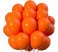 Accessoire de Fête / 20 Ballons Orange/Dimensions : 30 x 30 cm