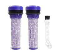 Accessoire De Filtre, Compatible Avec Dyson, DC28 DC33 DC37 DC39 DC41 DC53, Filtre De Préfiltre À Barillet Lavable Avec Brosse De Rechange(2PCS)