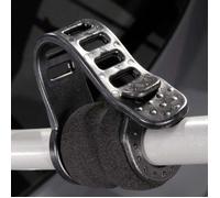 Accessoire de fixation - MOTTEZ - Manchon mousse+sangle élastique - Pour 2 vélos - Charge utile 300 kg - Noir