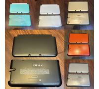 Accessoire de jeu de haute qualité pour 3DS XL LL, coque supérieure et inférieure, étui pour console de jeu, coque avant et arrière pour 3DS XL LL. SILVER