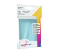 Gamegenic Protège-cartes Soft Sleeves – lot de 100 – Transparent brillant – 67x94 mm