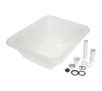 Accessoire de laiterie évier de laiterie Kerbl Blanc 65 L