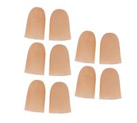 Accessoire de Lampe à Faux Doigts LED, Pouce Lumineux éclairant pour Les Spectacles de Performance, 5 Paires pour Adultes et Adolescents, 1,8 Pouces, Matériau PVC Durable (Rouge)