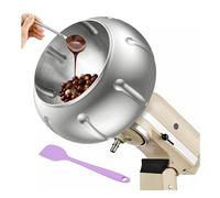 Accessoire de Machine d’Enrobage en Acier Inoxydable pour KitchenAid 4.5QT & 5QT Quart à Tête Inclinable Mélangeur par MMOBIEL - Machine à Enrober pour Noix, Chocolat, Fruits Lyophilisés & Snacks